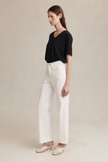 Marle | Classic Jean - Blanc