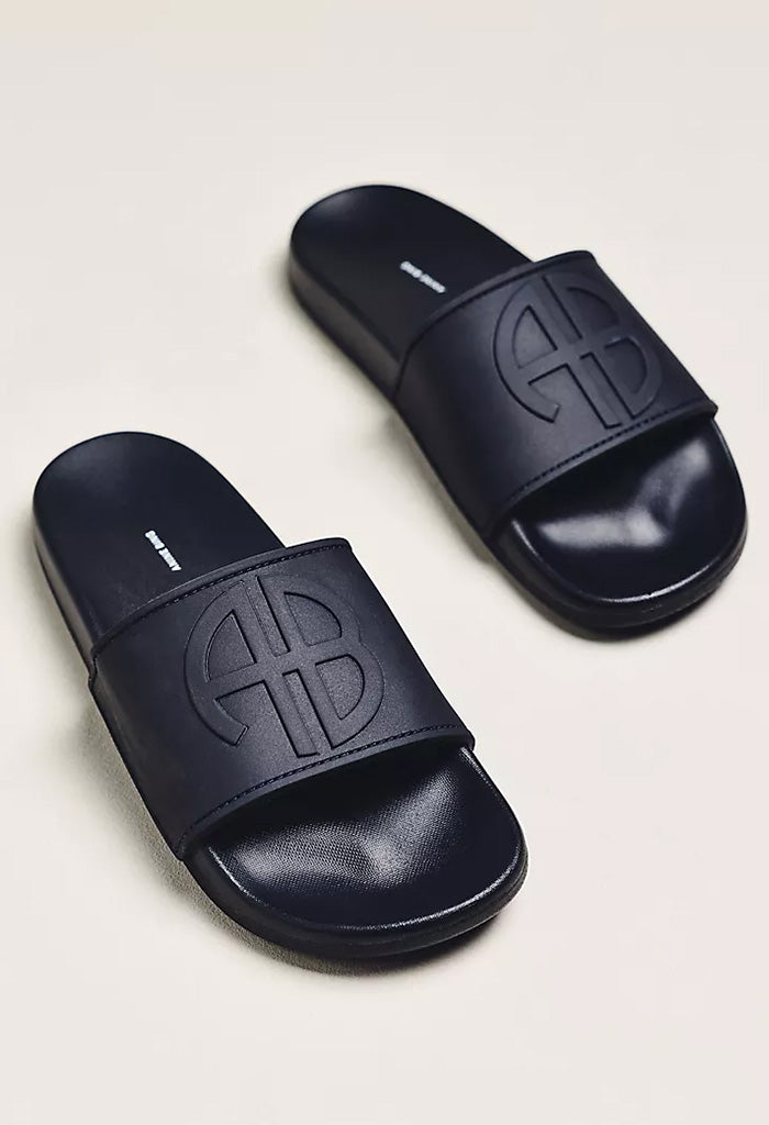 Anine Bing | Isla Slides - Marine Blue