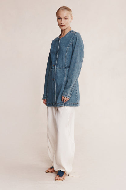 Marle | Riana Jacket - Light Wash 01