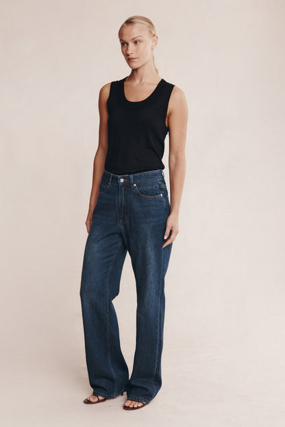 Marle | Classic Jean - Dark Wash 01