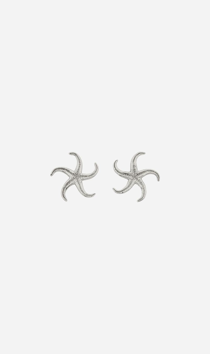 Zoe & Morgan | Starfish Stud - Silver