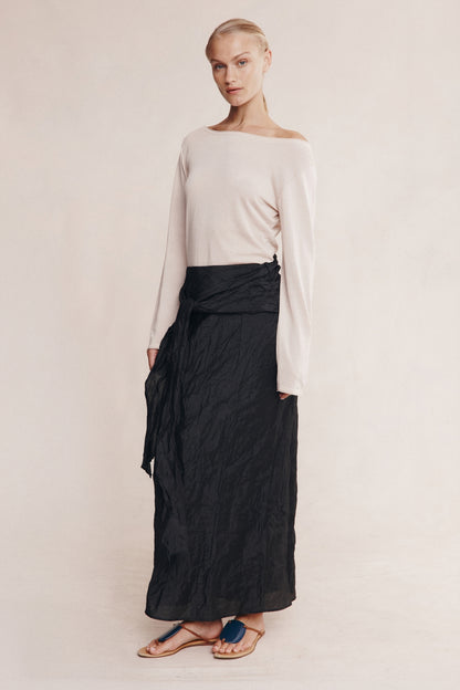 Marle | Caster Skirt - Black