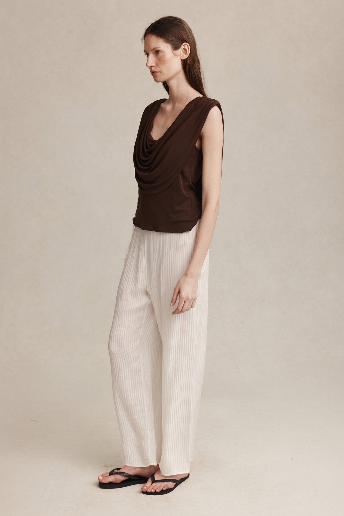 Marle | Wini Top - Chocolate