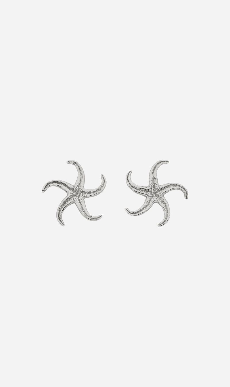 Zoe & Morgan | Starfish Earrings - Silver