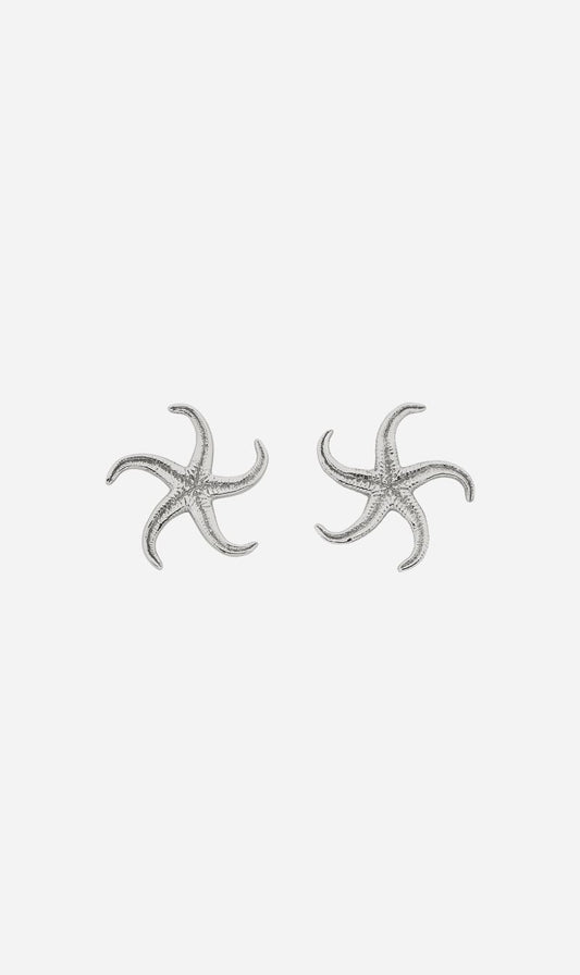 Zoe & Morgan | Starfish Earrings - Silver