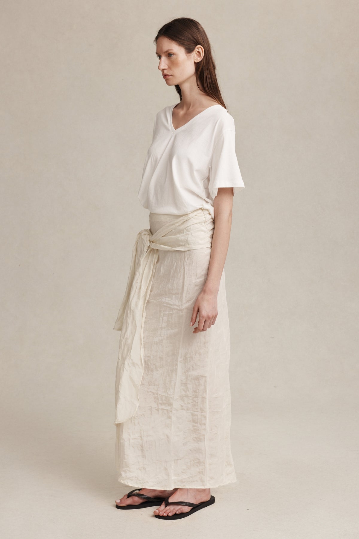 Marle | Caster Skirt - Ivory