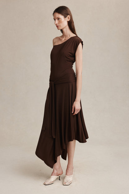 Marle | Inez Dress - Chocolate