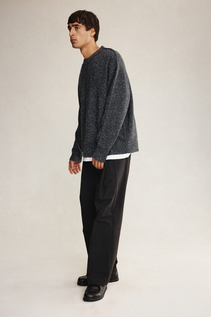 Marle | Dimitri Sweater - Charcoal Grain