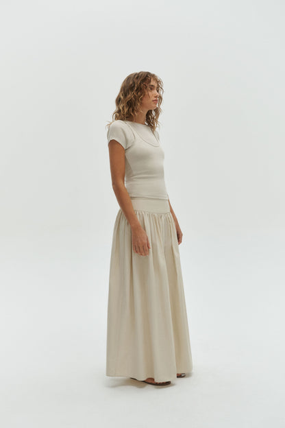 One Of Others | Heath Double Layered Top - Mist