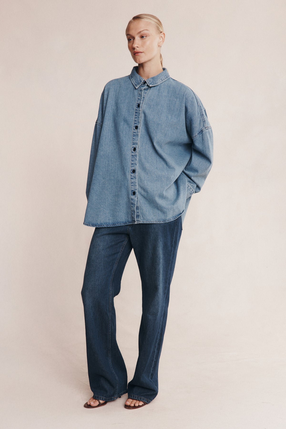 Marle | Jordy Shirt - Light Wash 01