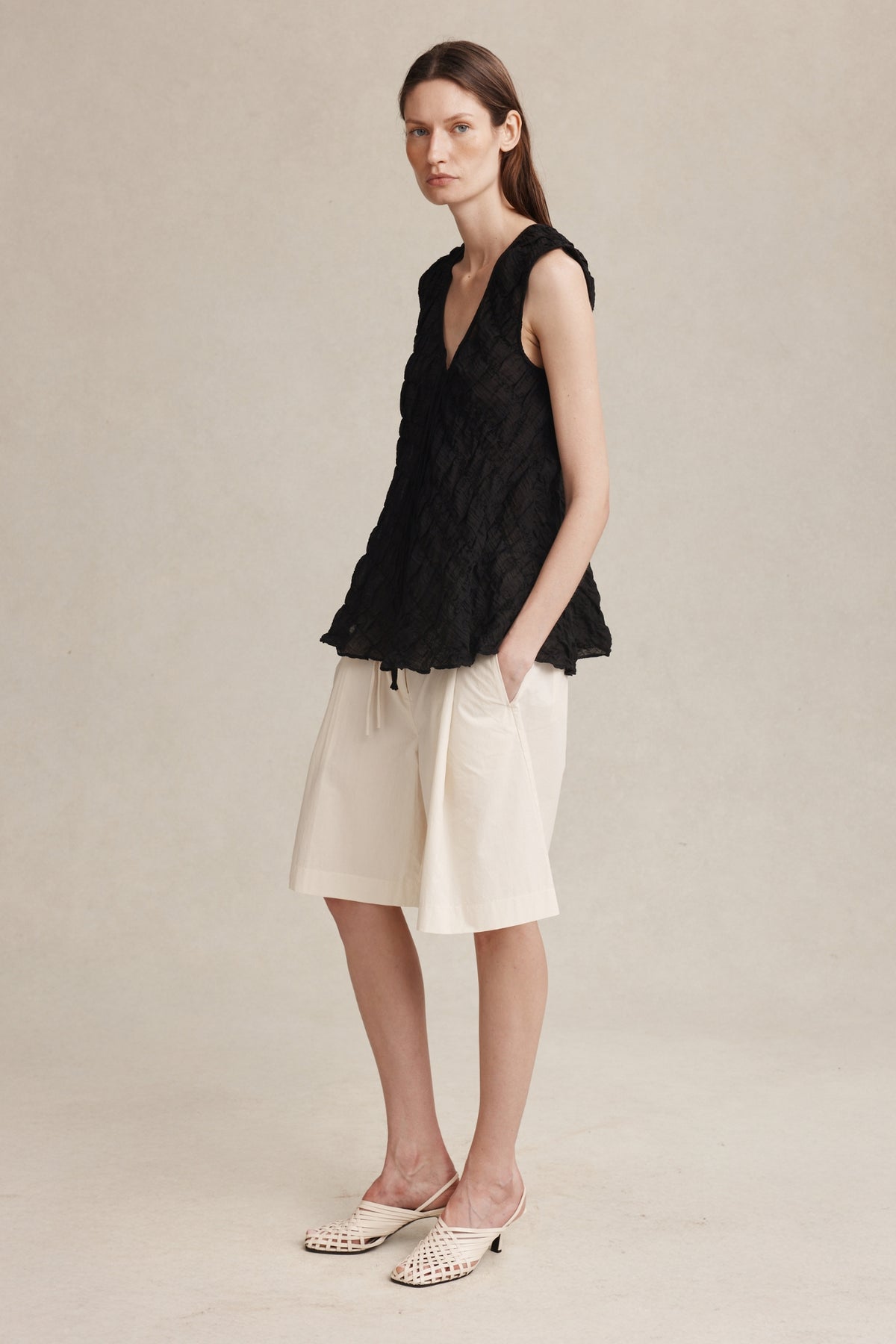 Marle | Blanche Top - Black