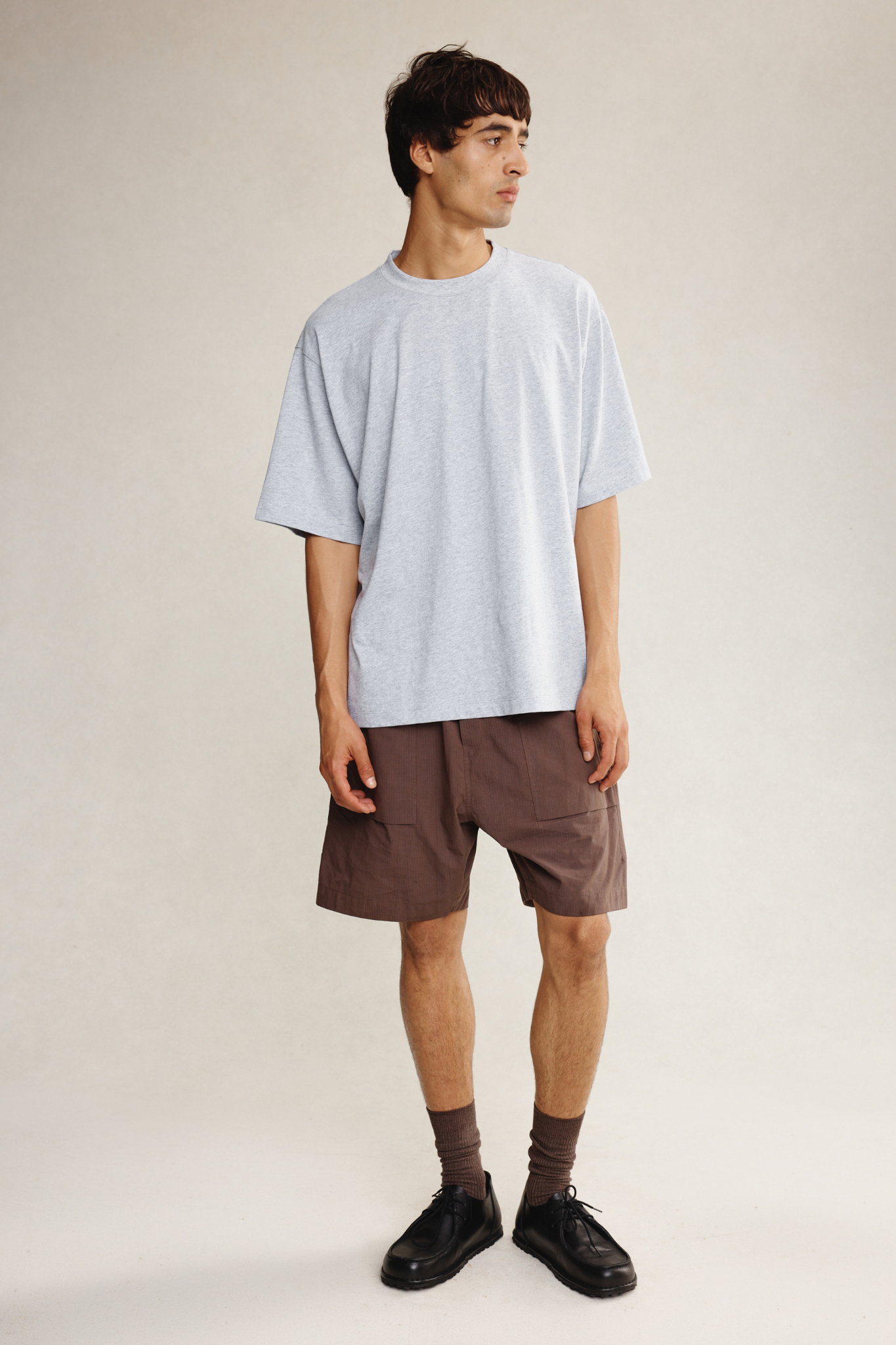 Marle | Gill Tee - Grey Marle