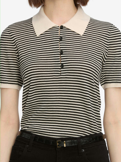 Frame Denim | The Smart Polo - Cream Multi