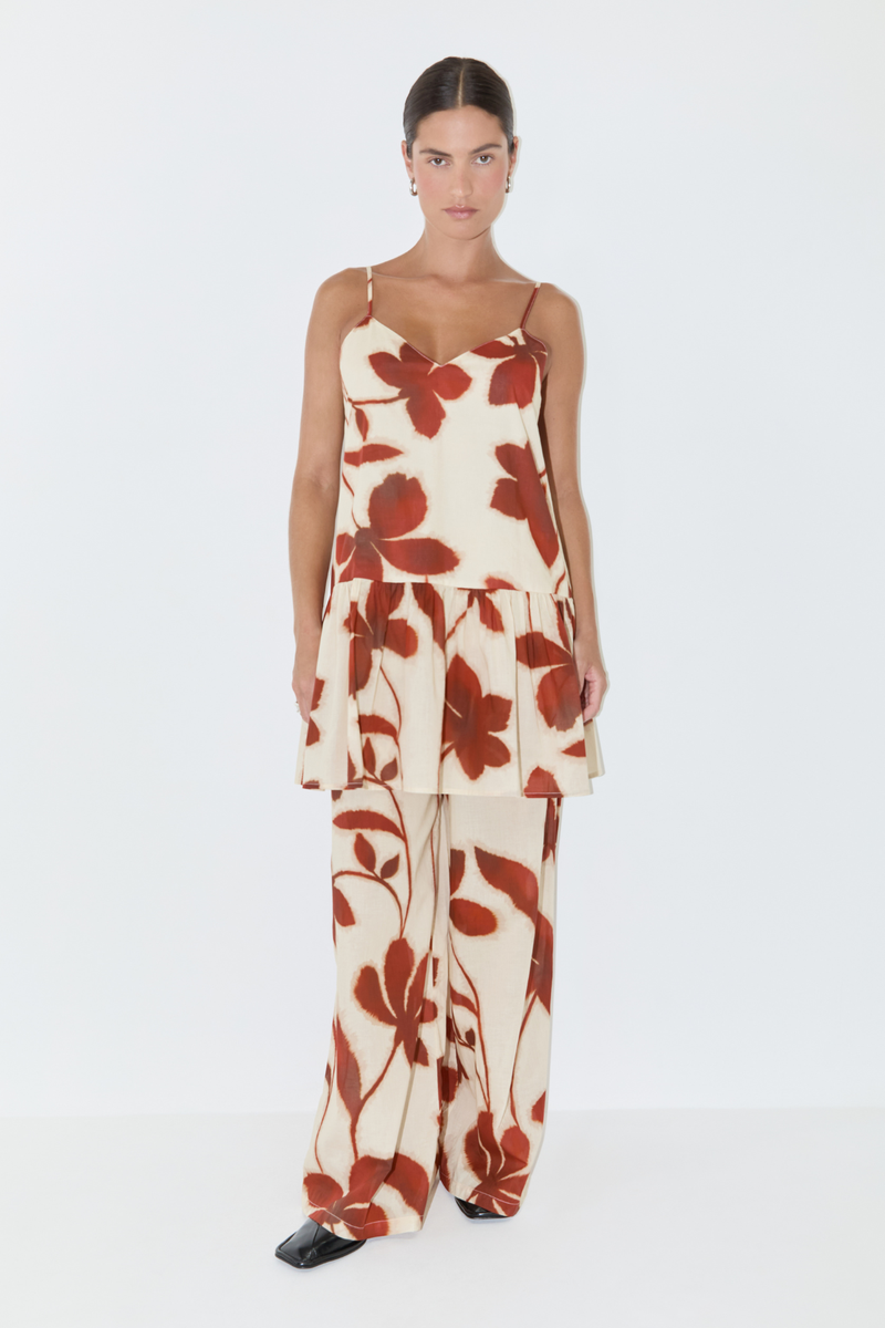 Zulu & Zephyr | Ruby Floral Cotton Mini Dress - Ruby Floral