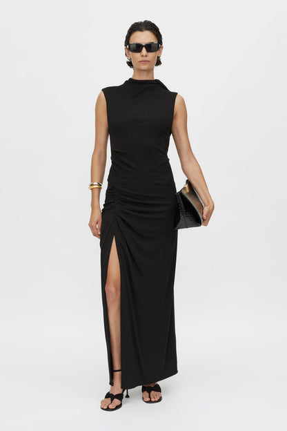 Camilla and Marc | Paloma Dropped Sleeve Dress - Black