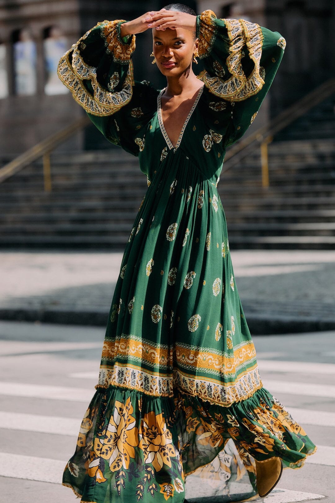 Farm Rio | Maxi Dress - Ayla Green