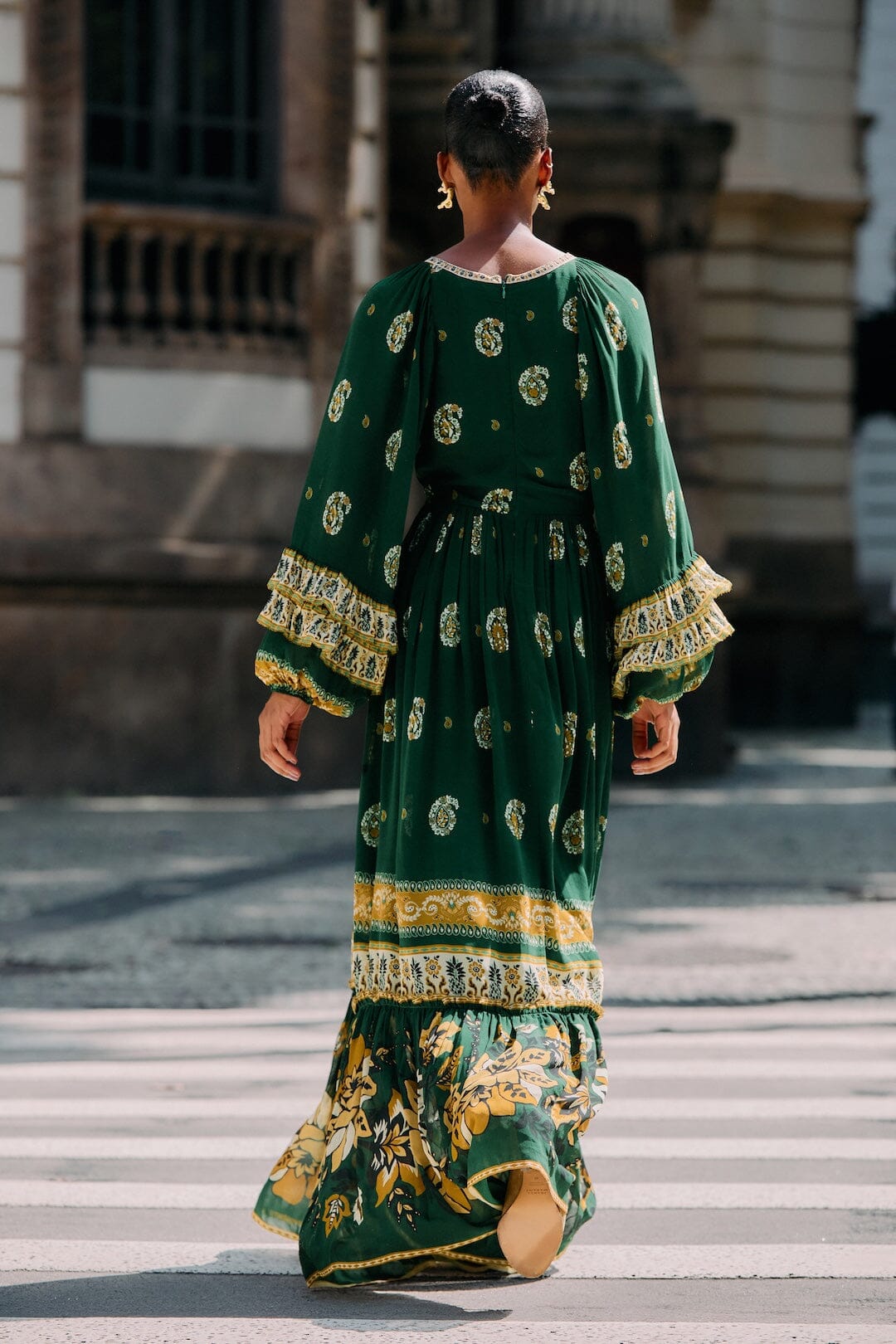 green farm rio maxi dress Farm Rio Green Monstera Leaf Sleeveless Maxi Dress S / Green