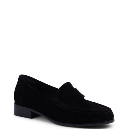 Kathryn Wilson | Rachel Loafer - Black Suede