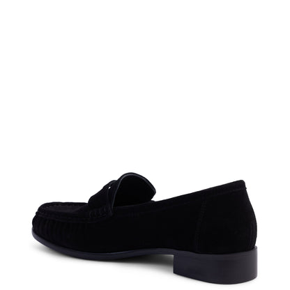 Kathryn Wilson | Rachel Loafer - Black Suede