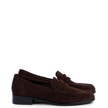 Kathryn Wilson | Rachel Loafer - Espresso Suede