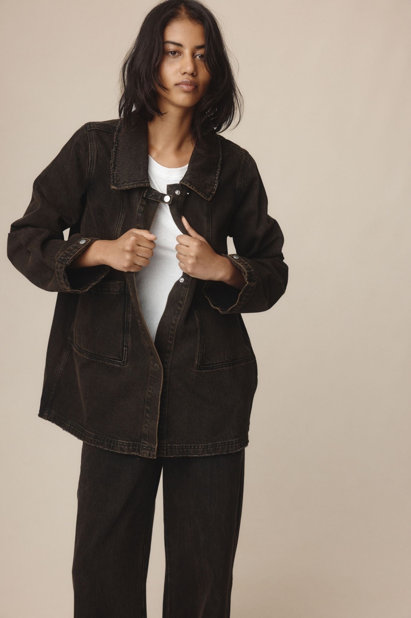 Marle | Mono Jacket - Tobacco