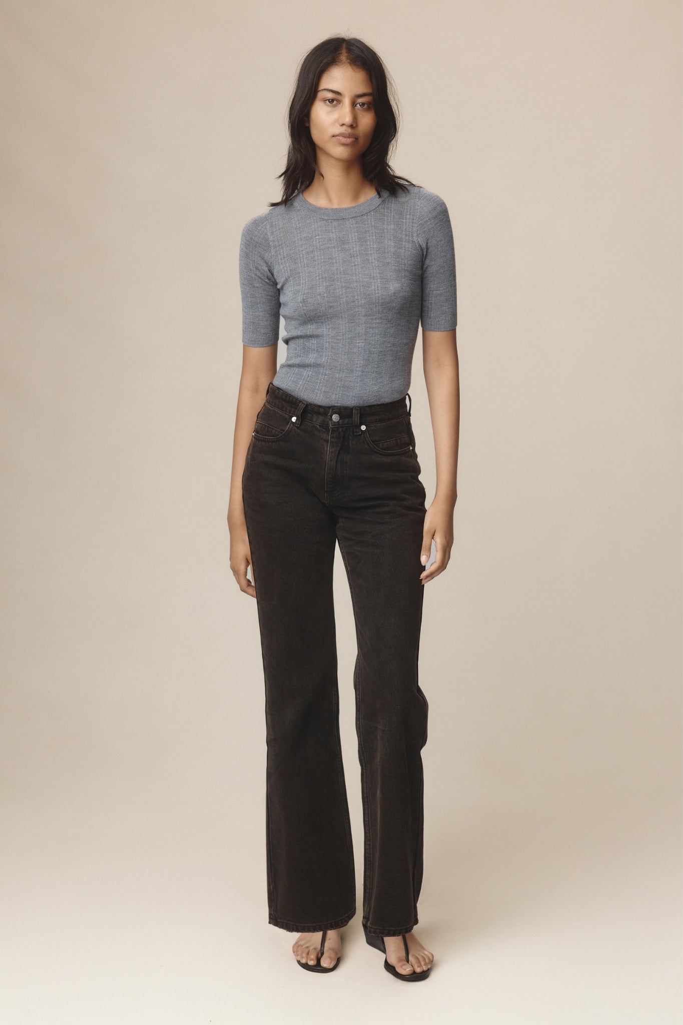 Marle | Classic Jean - Tobacco