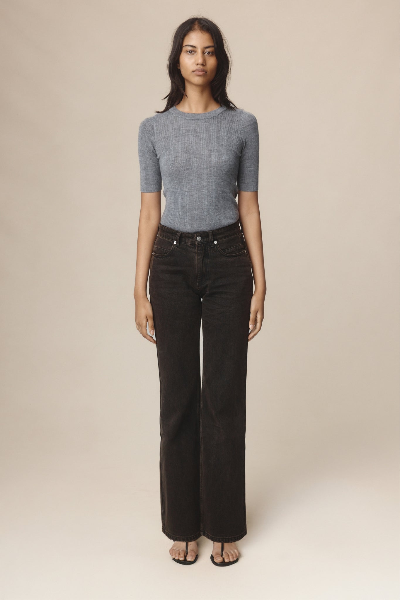 Marle | Classic Jean - Tobacco