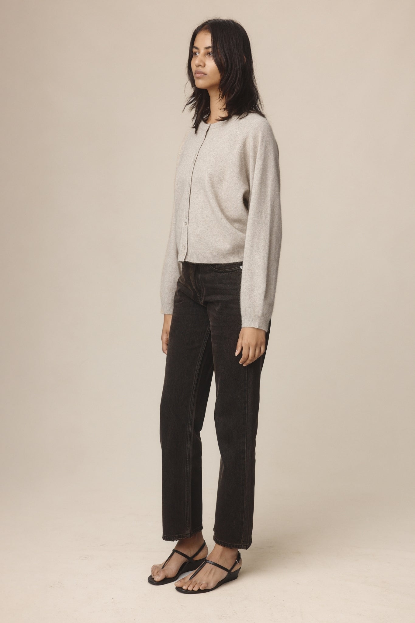 Marle | Babette Cardigan - Buff