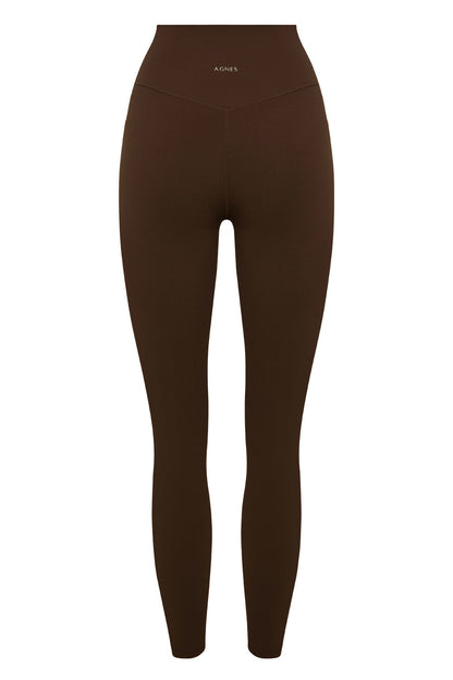 Agnes Athletica | Eadie Leggings - Chocolate
