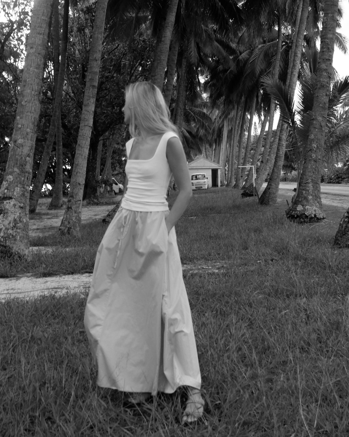 Dominique Healy | Naia Tank - Off White