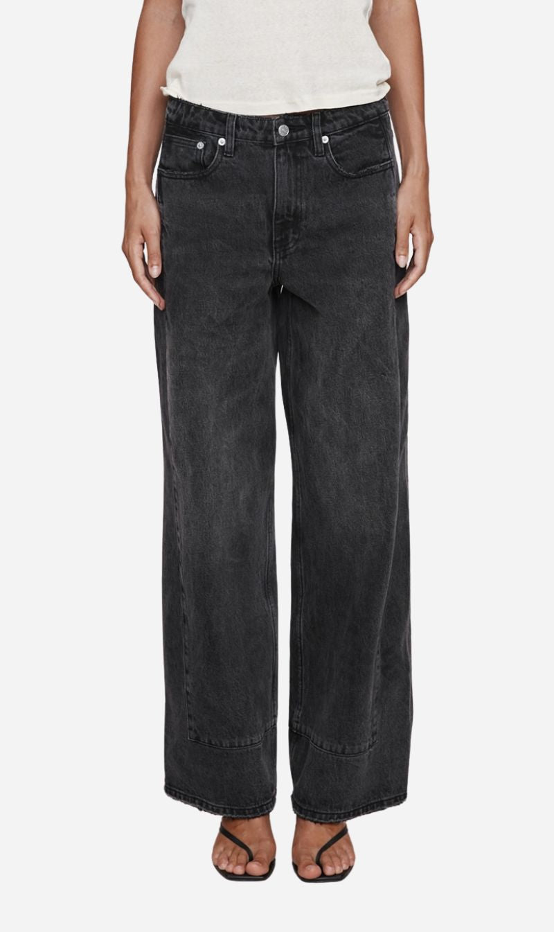 Marle | Border Jean - Faded Black