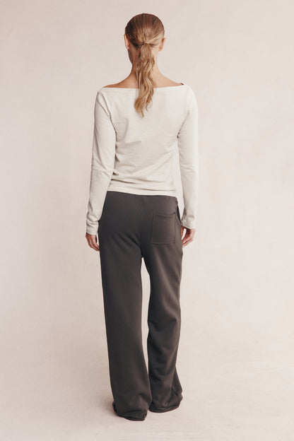 Marle | Thalia Long Sleeve Tee - Silt