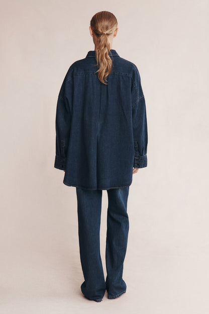 Marle | Jordy Shirt - Dark Wash 01