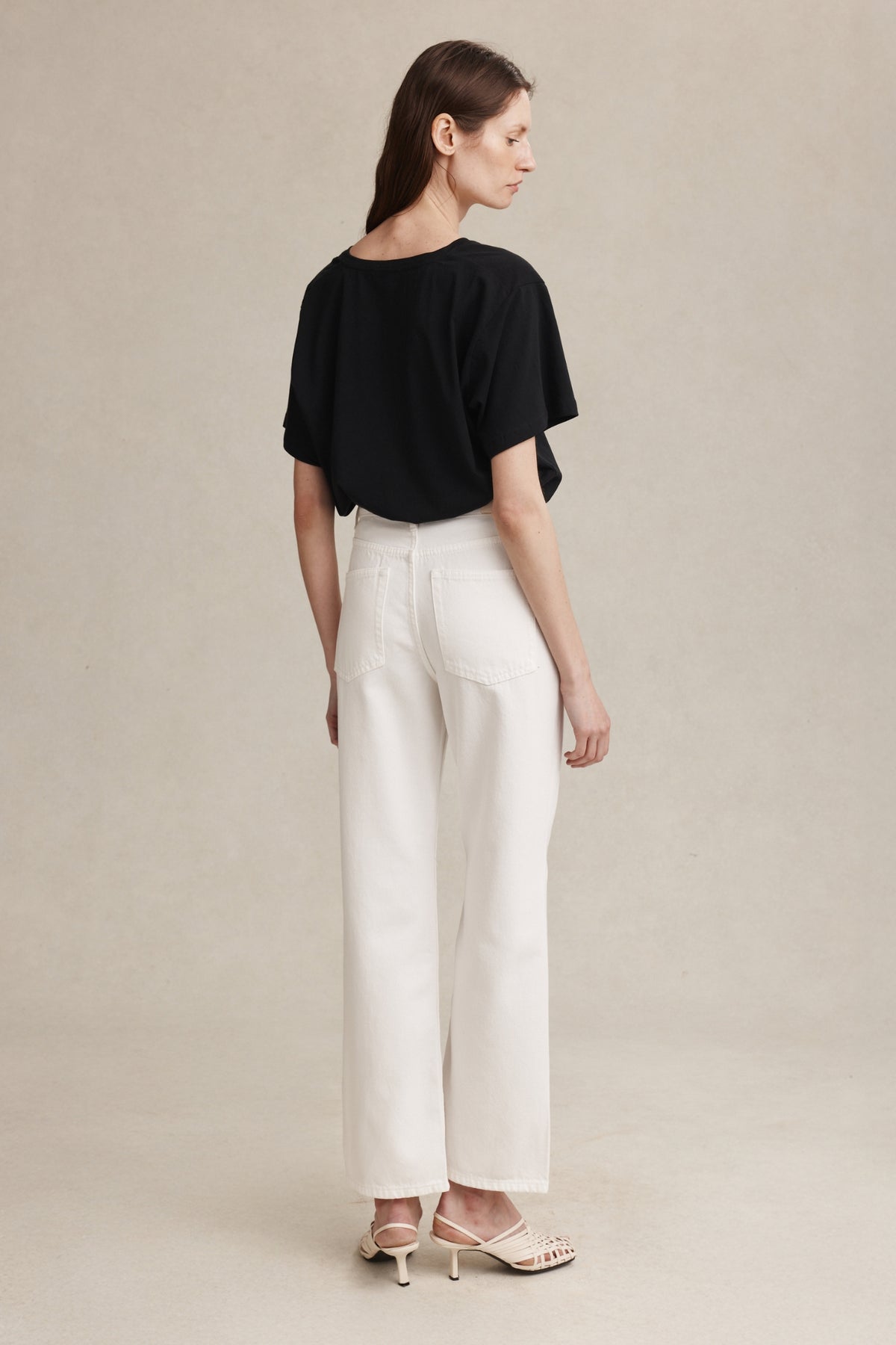 Marle | Classic Jean - Blanc