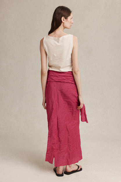 Marle | Caster Skirt - Azalea