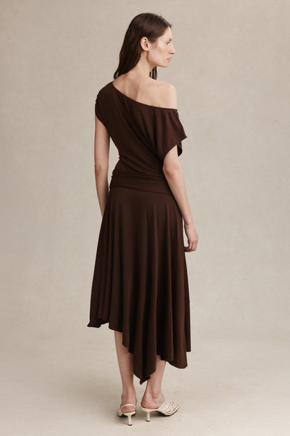 Marle | Inez Dress - Chocolate