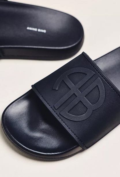 Anine Bing | Isla Slides - Marine Blue