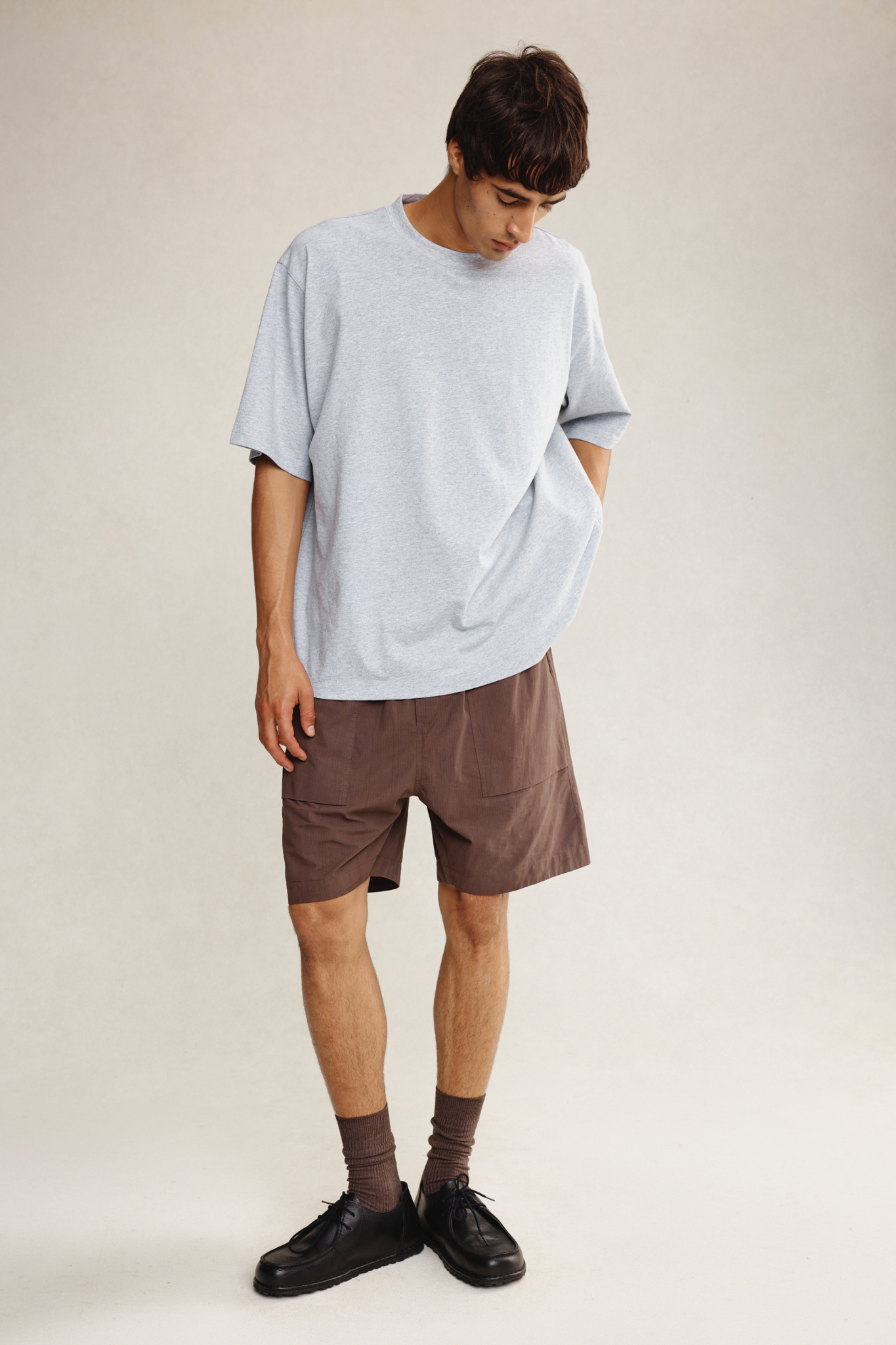 Marle | Gill Tee - Grey Marle