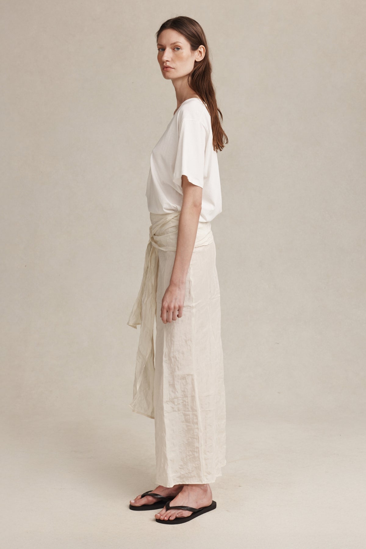 Marle | Caster Skirt - Ivory