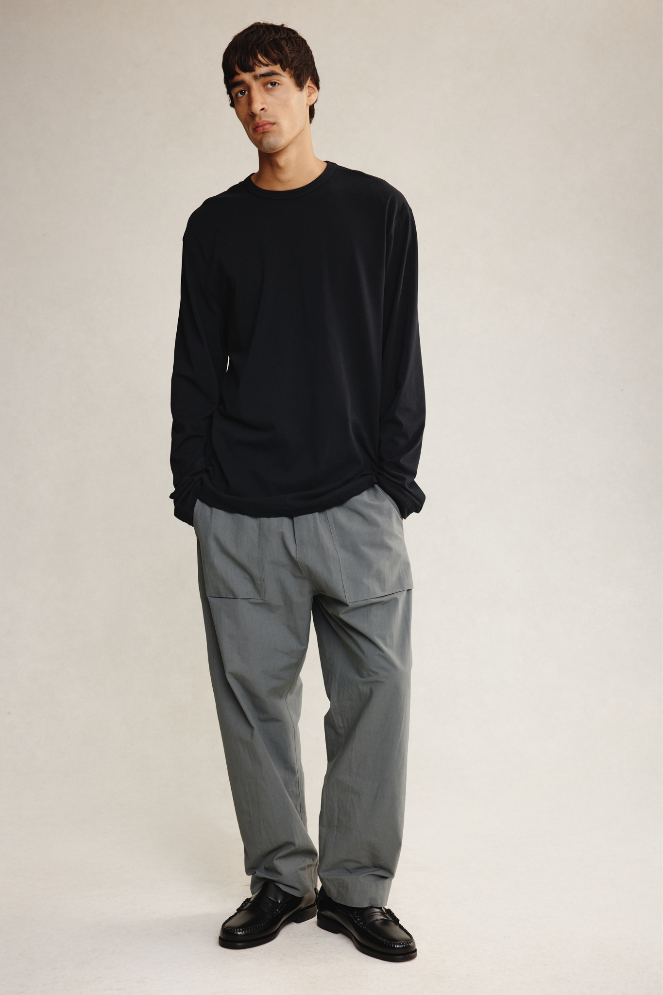 Marle | Kosta Long Sleeve Tee - Black