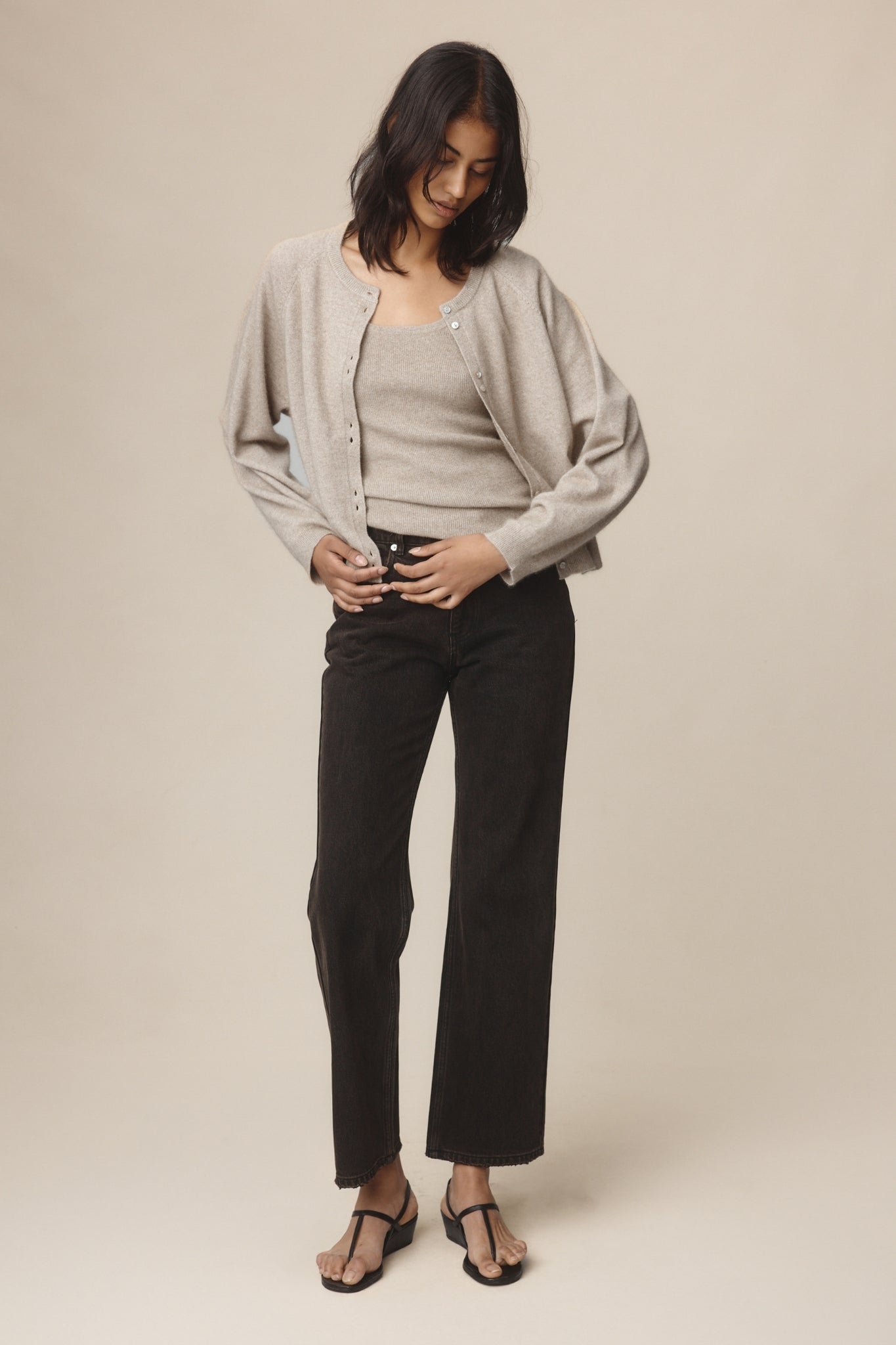 Marle | Babette Cardigan - Buff