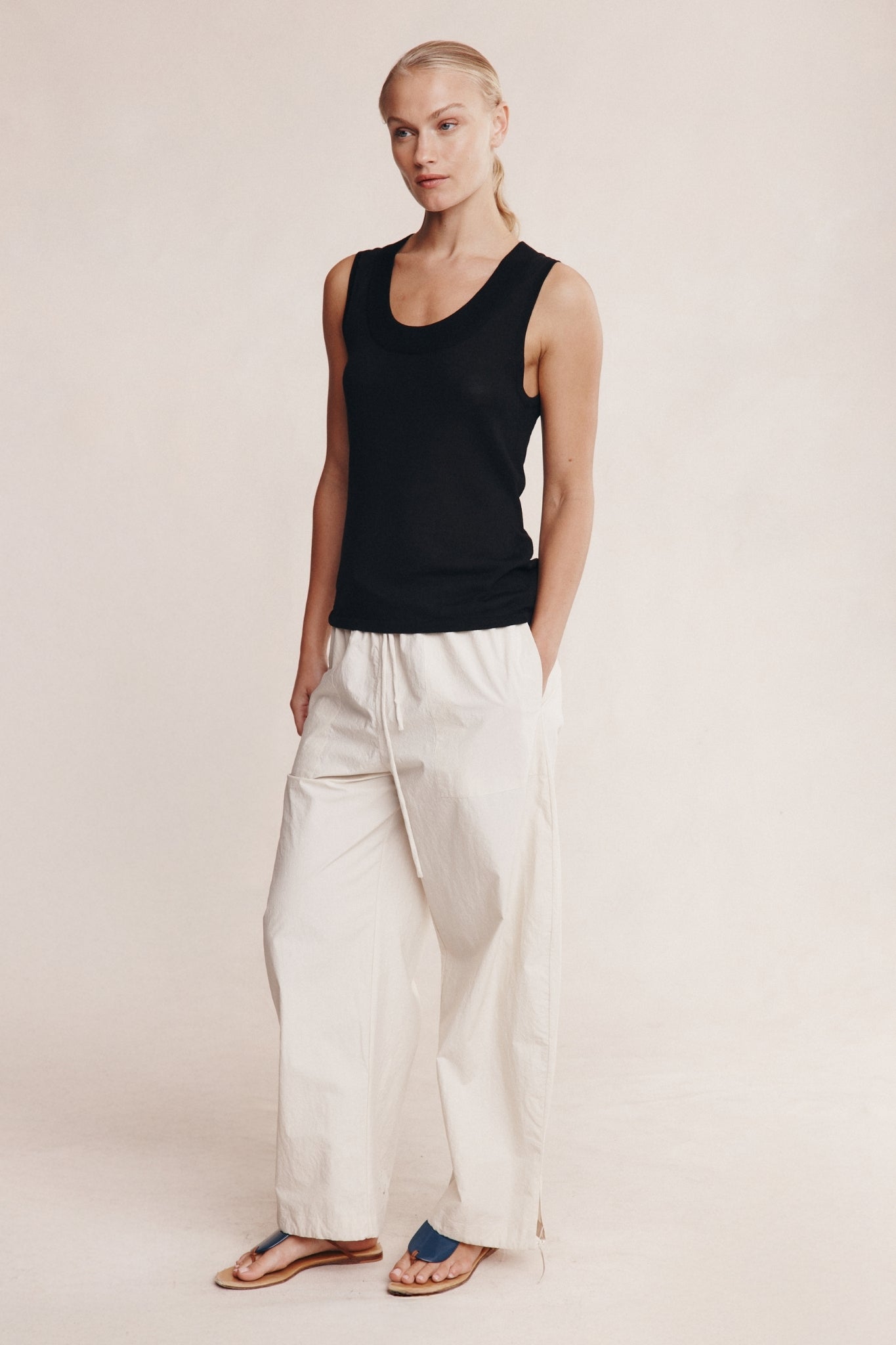 Marle | Veneda Singlet - Black