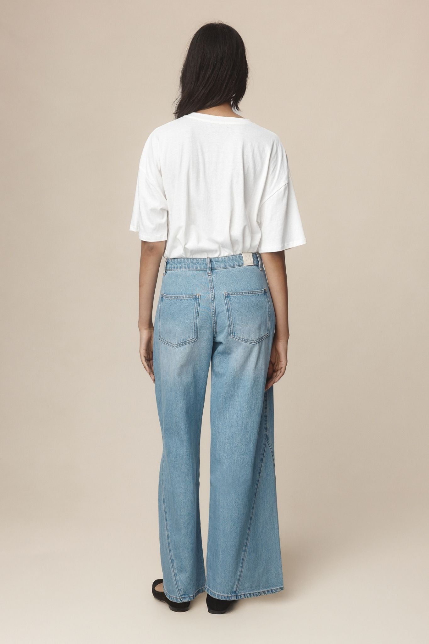 Marle | Panel Jean - Classic Wash
