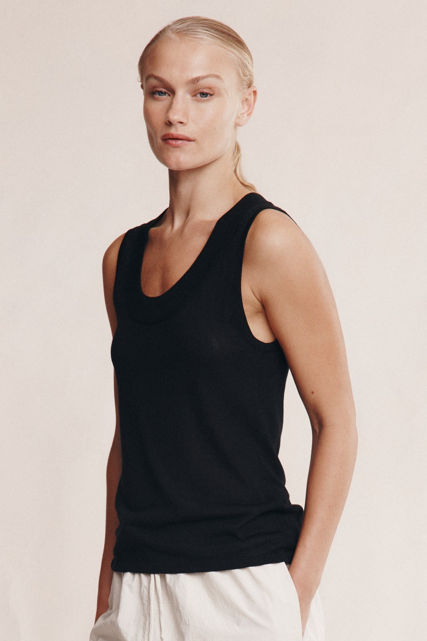 Marle | Veneda Singlet - Black
