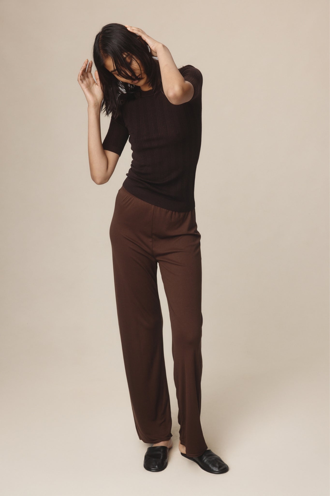 Marle | Dree Pant - Chestnut