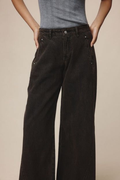 Marle | Panel Jean - Tobacco