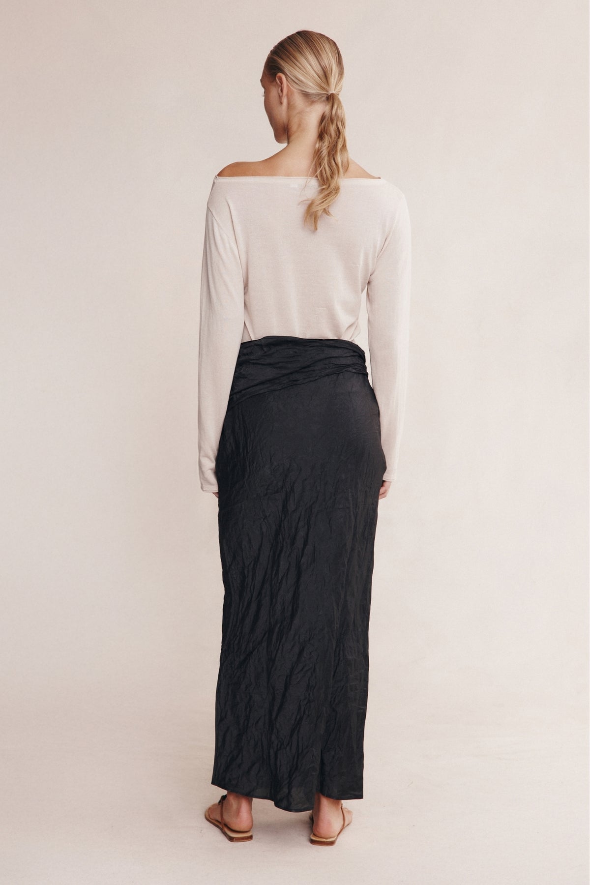 Marle | Caster Skirt - Black
