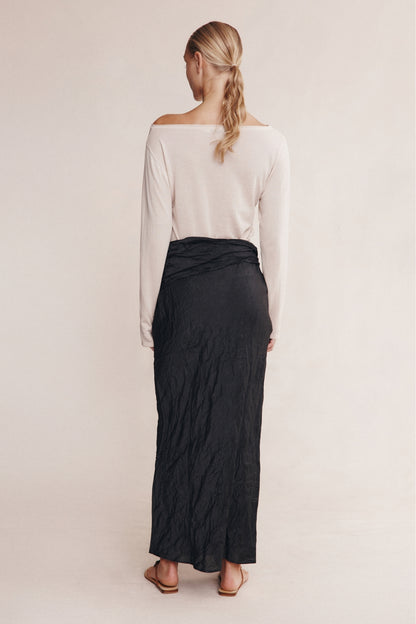 Marle | Caster Skirt - Black