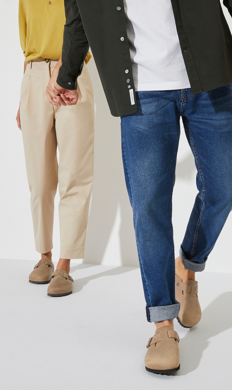 Birkenstock | Boston Oiled Leather Regular - Tobacco Brown