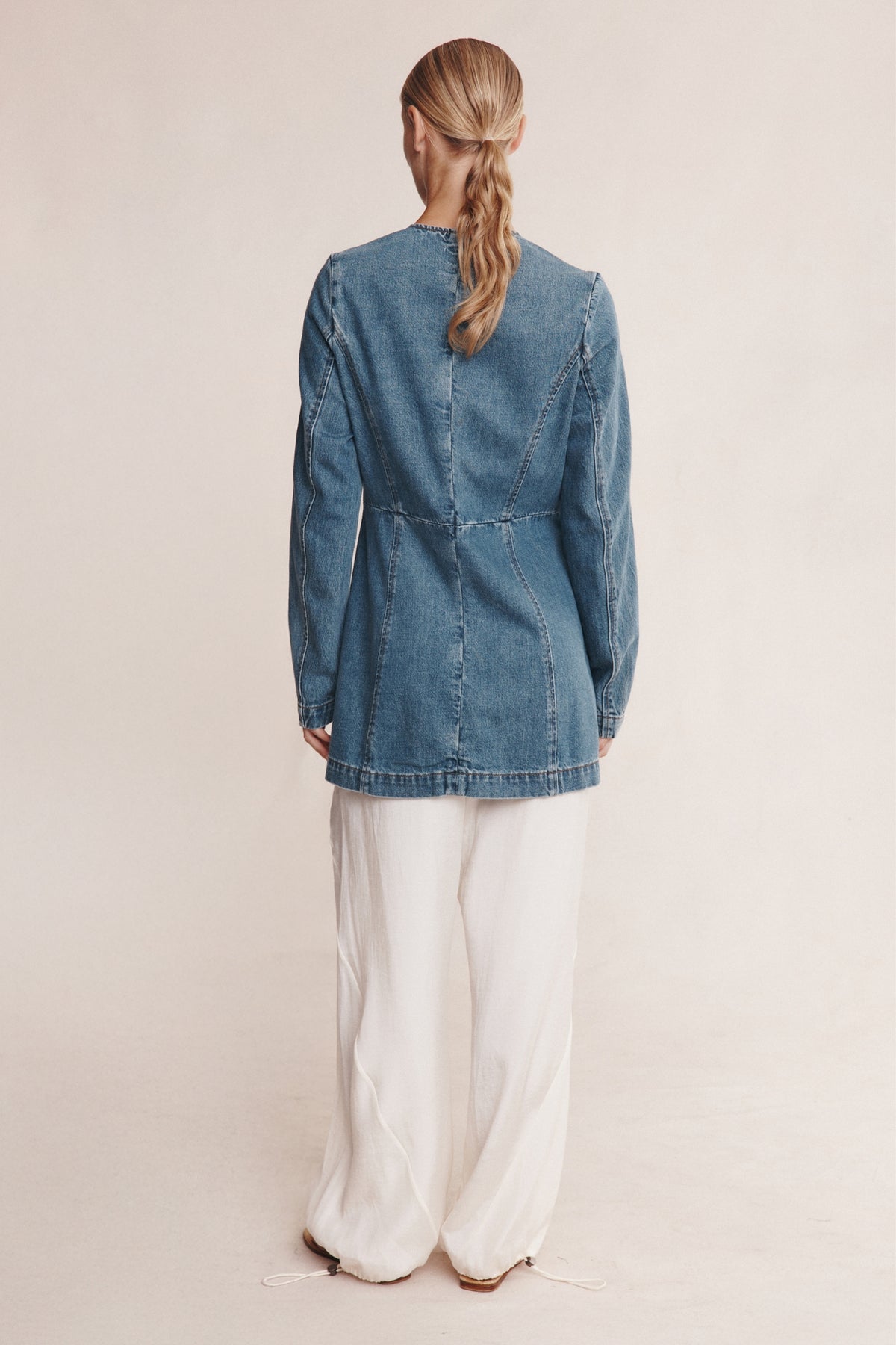 Marle | Riana Jacket - Light Wash 01